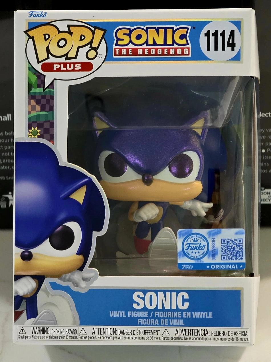 Funko Pop! Sonic The Hedgehog Sonic #1114 Funko Shop Exclusive