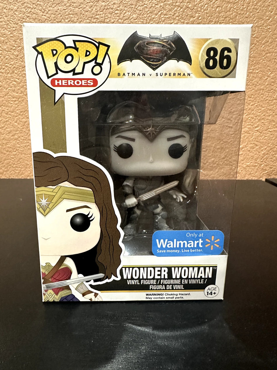 Funko Pop! Batman vs Superman Wonder Woman #86 Walmart Excl