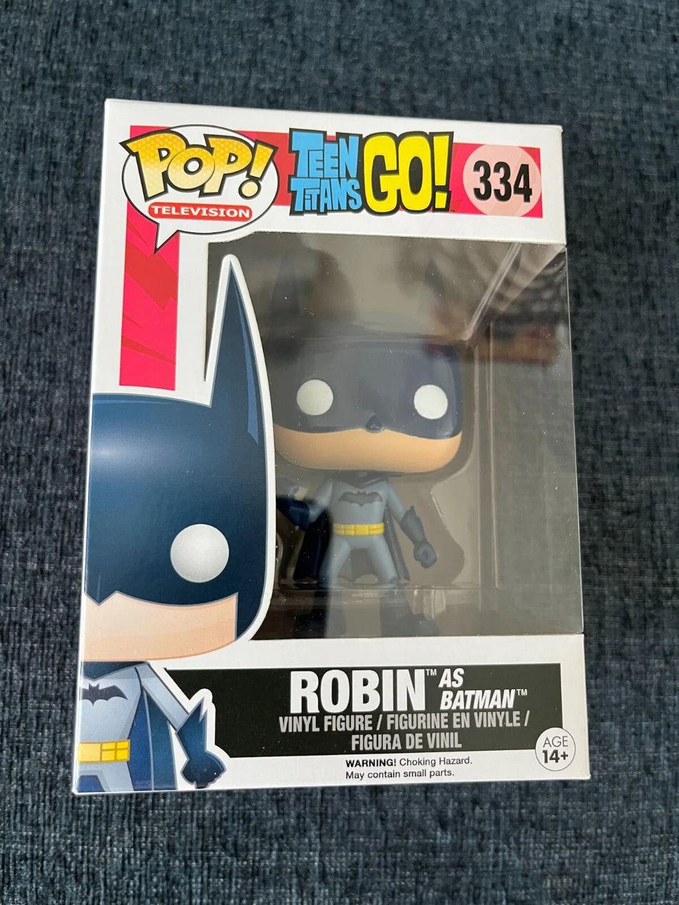 Funko Pop! Teen Titans Go! Robin As Batman #334