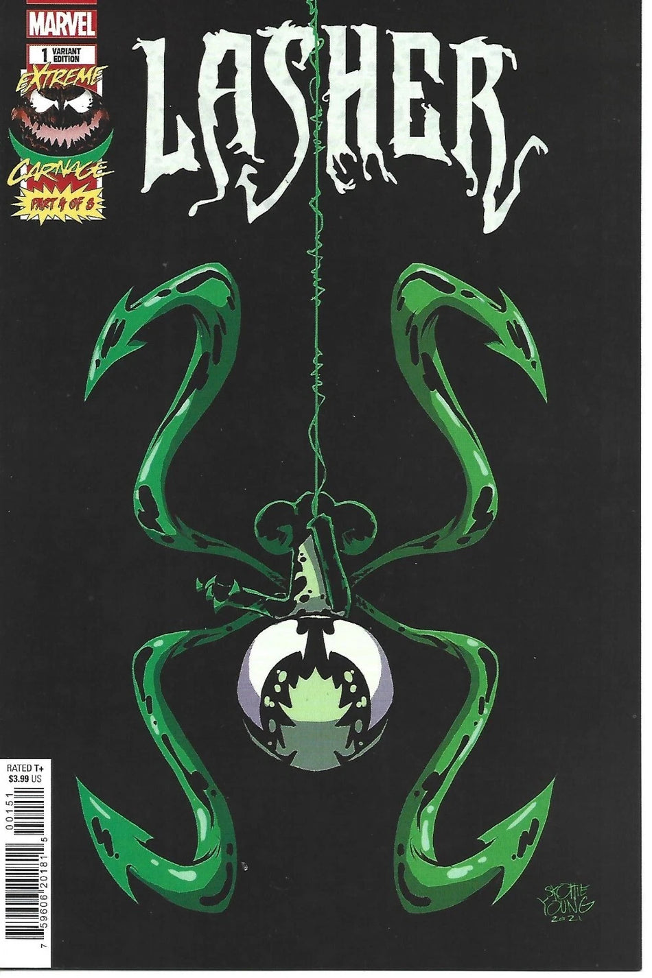 Extreme Carnage Lasher #1 Skottie Young Variant