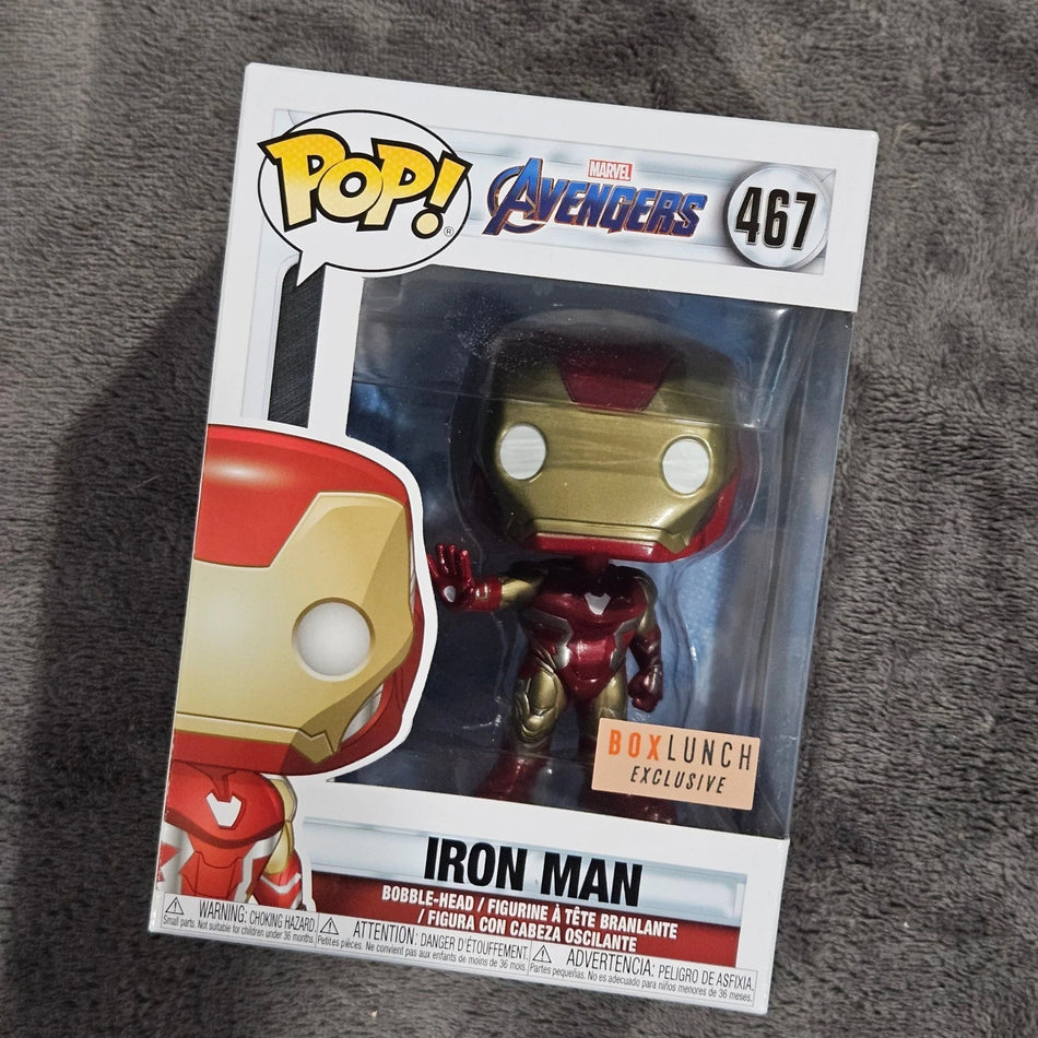 Funko Pop! Iron Man #467 BoxLunch Exclusive