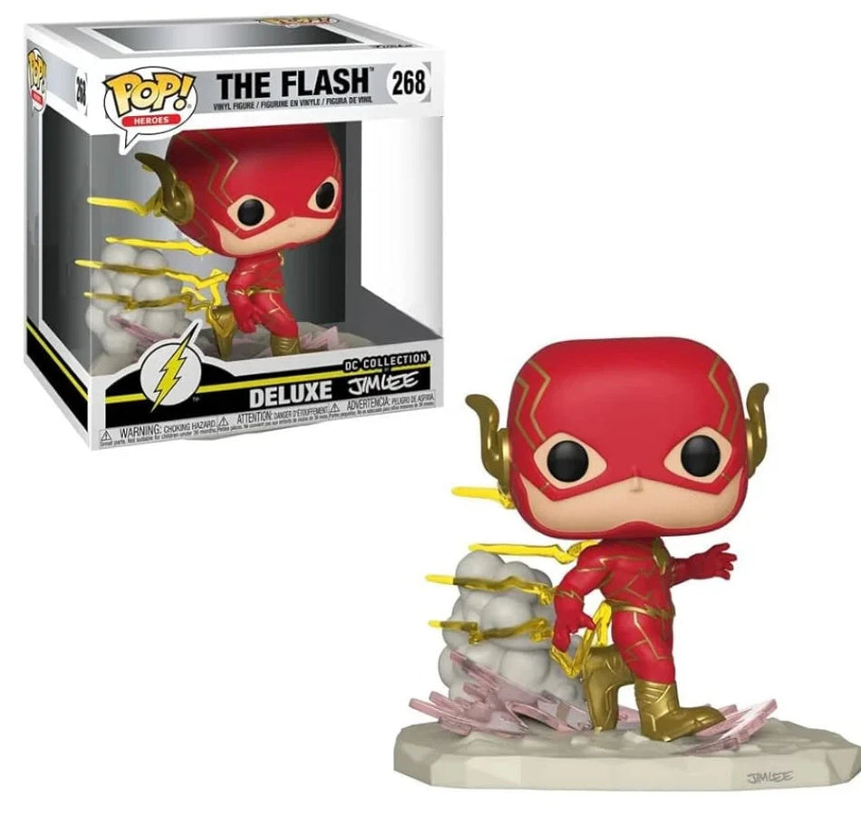Funko POP! Heroes: The Flash #268 GameStop Excl - Deluxe DC Jim Lee Collection