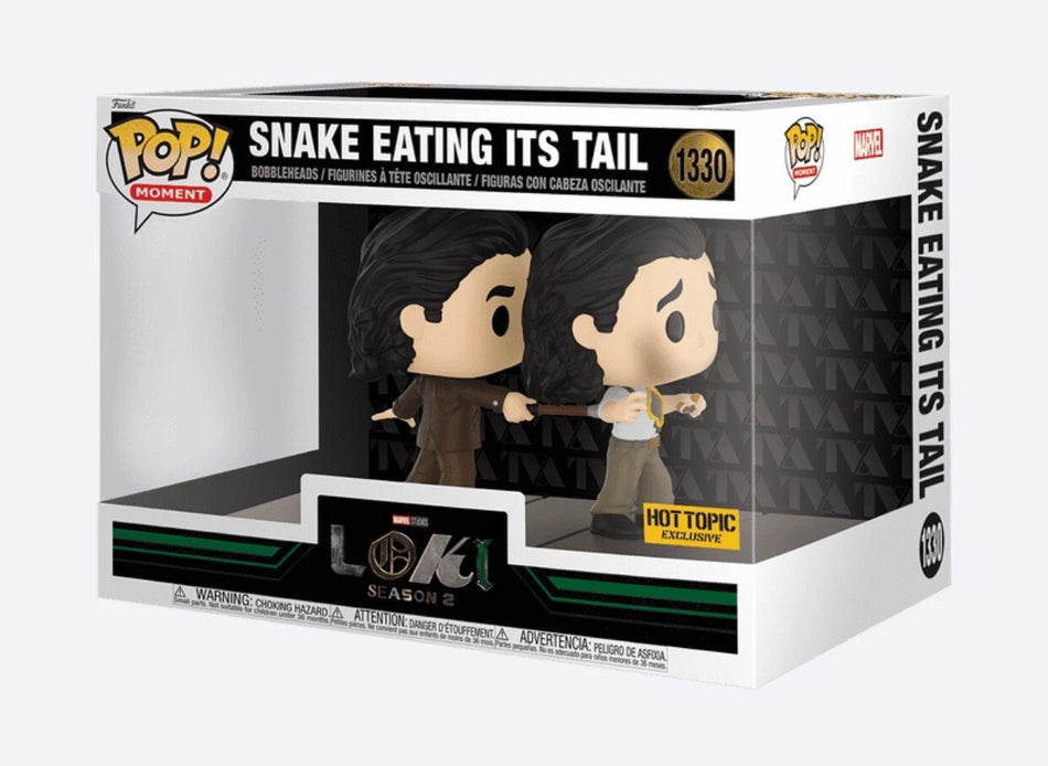 Funko Pop! Marvel Loki Moment Snake Eating Its Tail #1330 Hot Topic Exclusive