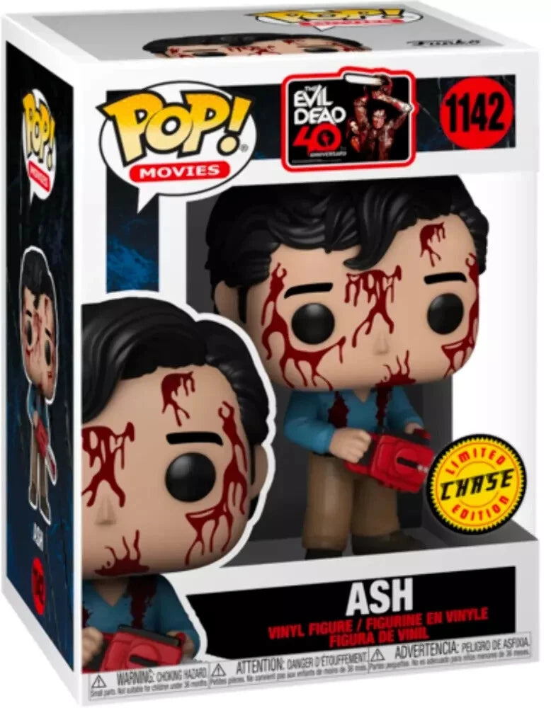 Funko Pop! Evil Dead Anniversary Ash #1142 (Bloody) CHASE