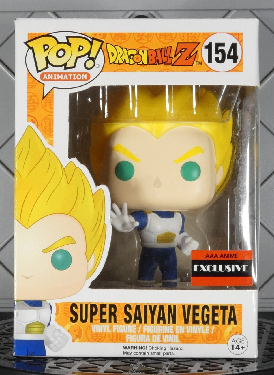 Funko Pop! Super Saiyan Vegeta #154 AAA Anime Exclusive