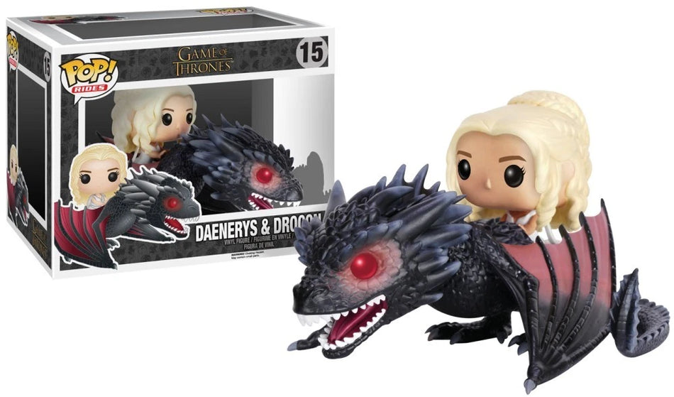Funko Pop! Daenerys & Drogon #15 DAMAGED BOX