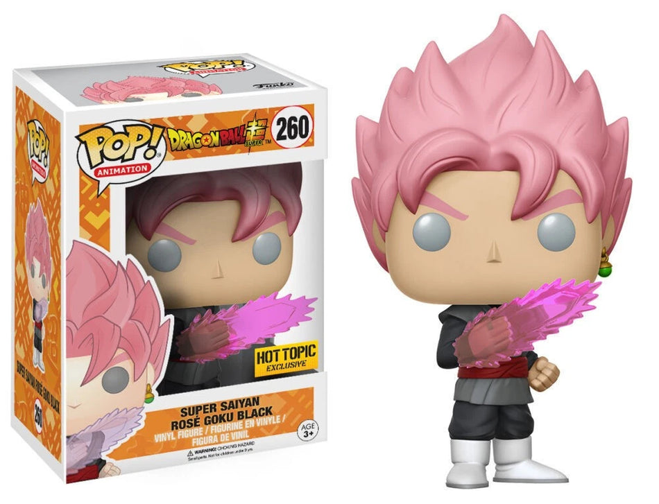 Funko Pop! Super Saiyan Rose Goku Black #260 Hot Topic Exclusive