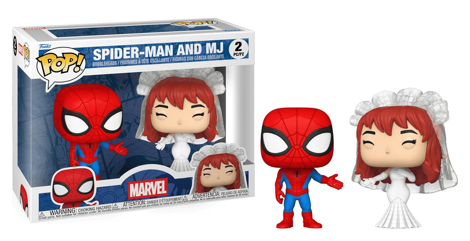 Funko Pop! Spider-Man And MJ 2 Pack