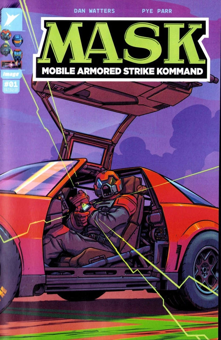 MASK #1 Retailer Exclusive Ashcan Variant Image NM