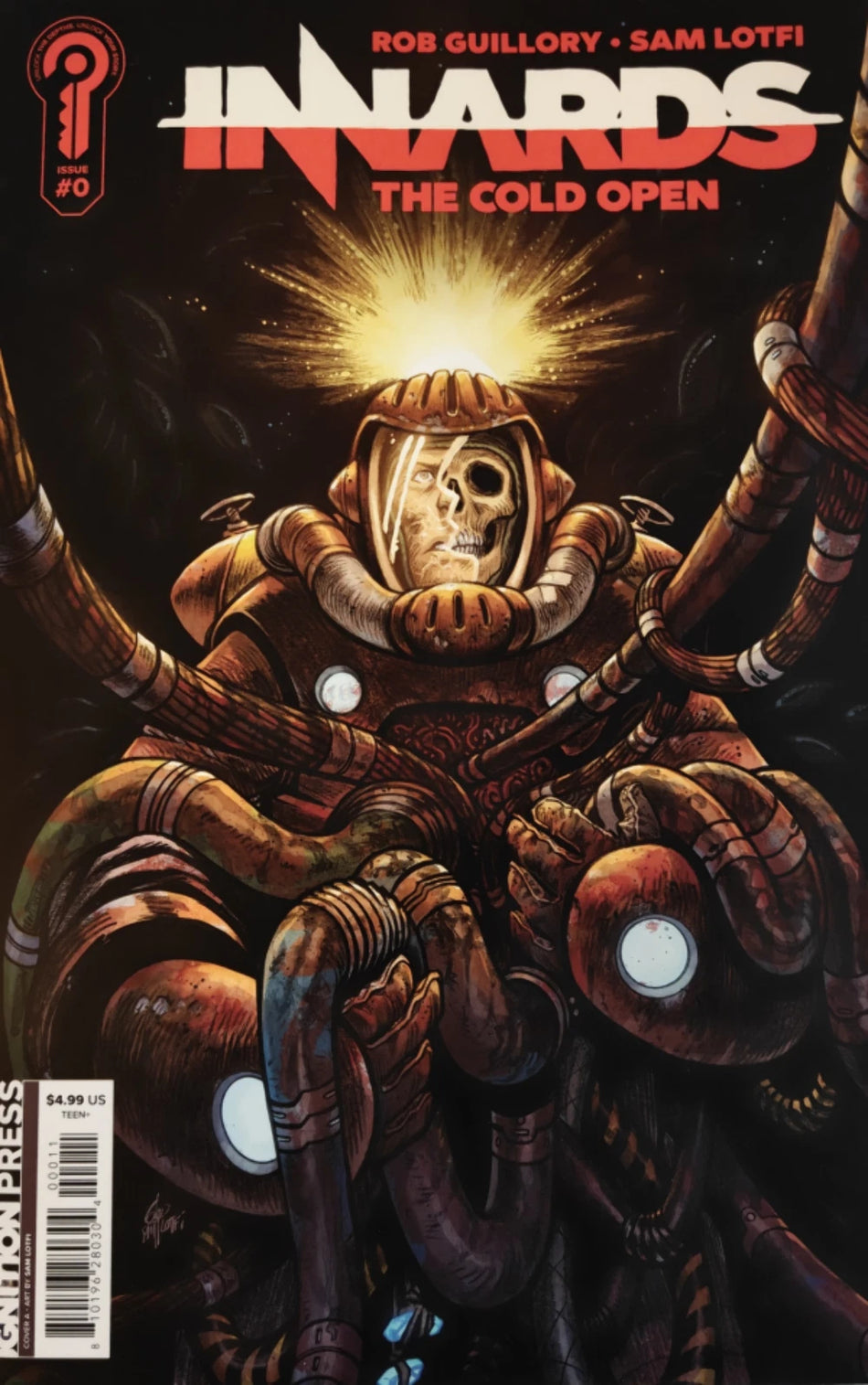Innards #0 ComicsPro Exclusive Lotfi Cover [Signed by Rob Guillory]