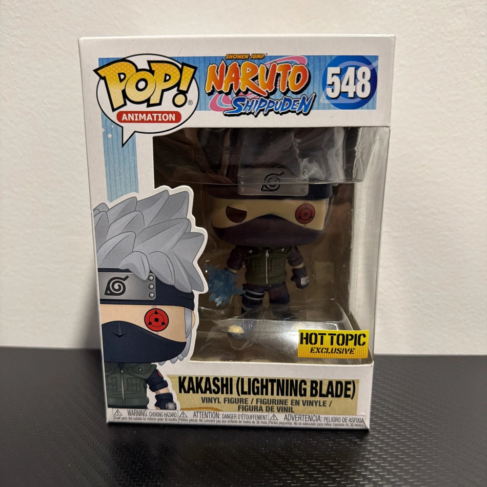 Funko Pop! Naruto Kakashi (Lightning Blade) #548 Hot Topic Exclusive