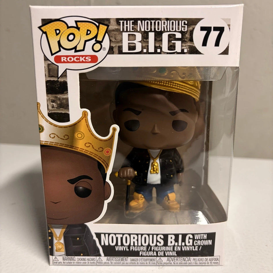 Funko Pop! Notorious B.I.G with Crown #77