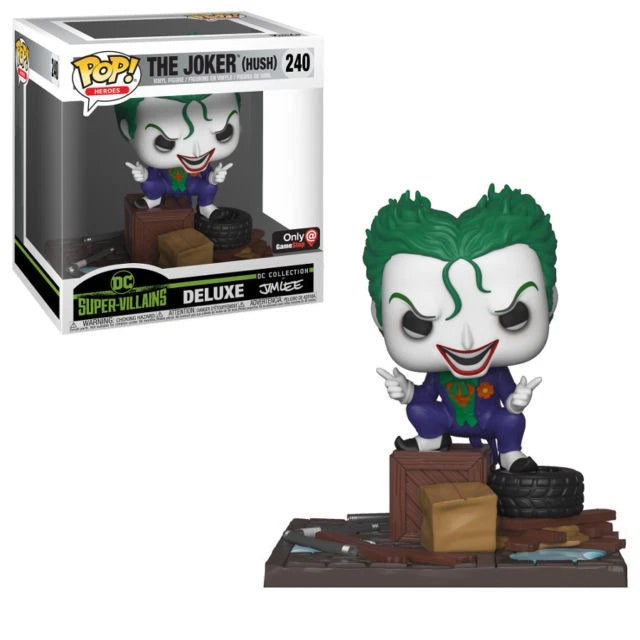 Funko POP! Heroes: The Joker #240 GameStop Excl - Deluxe DC Jim Lee Collection