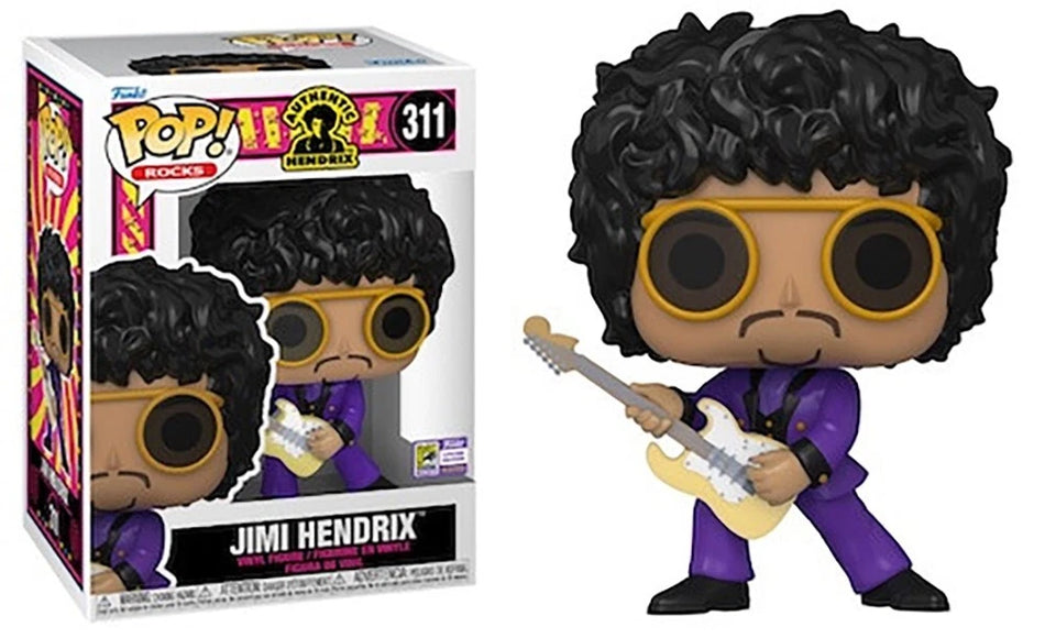 Funko Pop! Jimi Hendrix SDCC San Diego Comic Con Limited Edition
