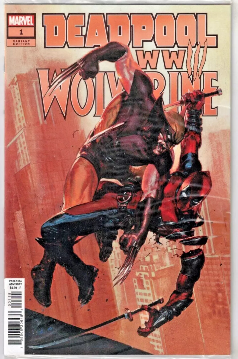 Deadpool Wolverine WWIII #1 Gabriele Dellotto Surprise Alternate Costume Variant