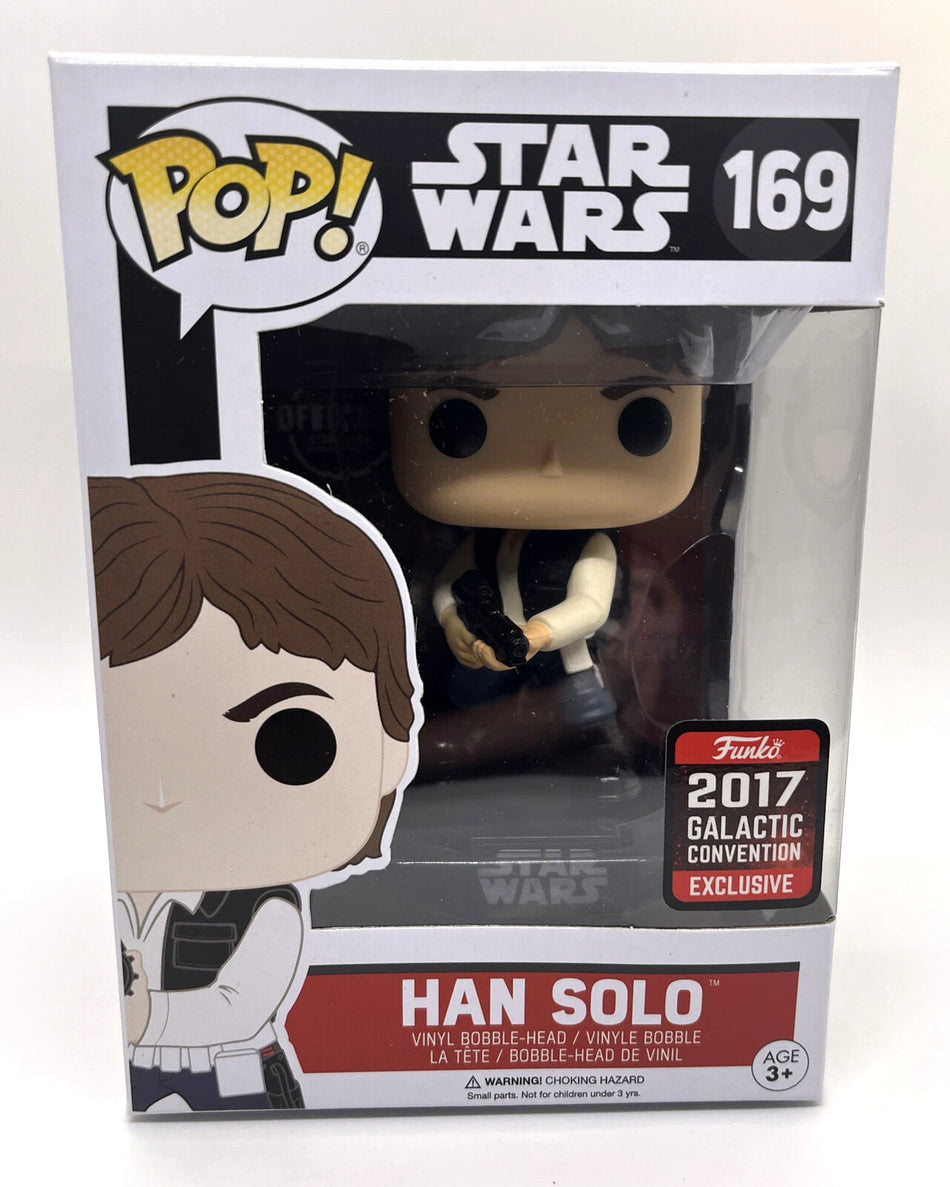 Funko Pop! Star Wars Han Solo #169 2017 Galactic Con Excl