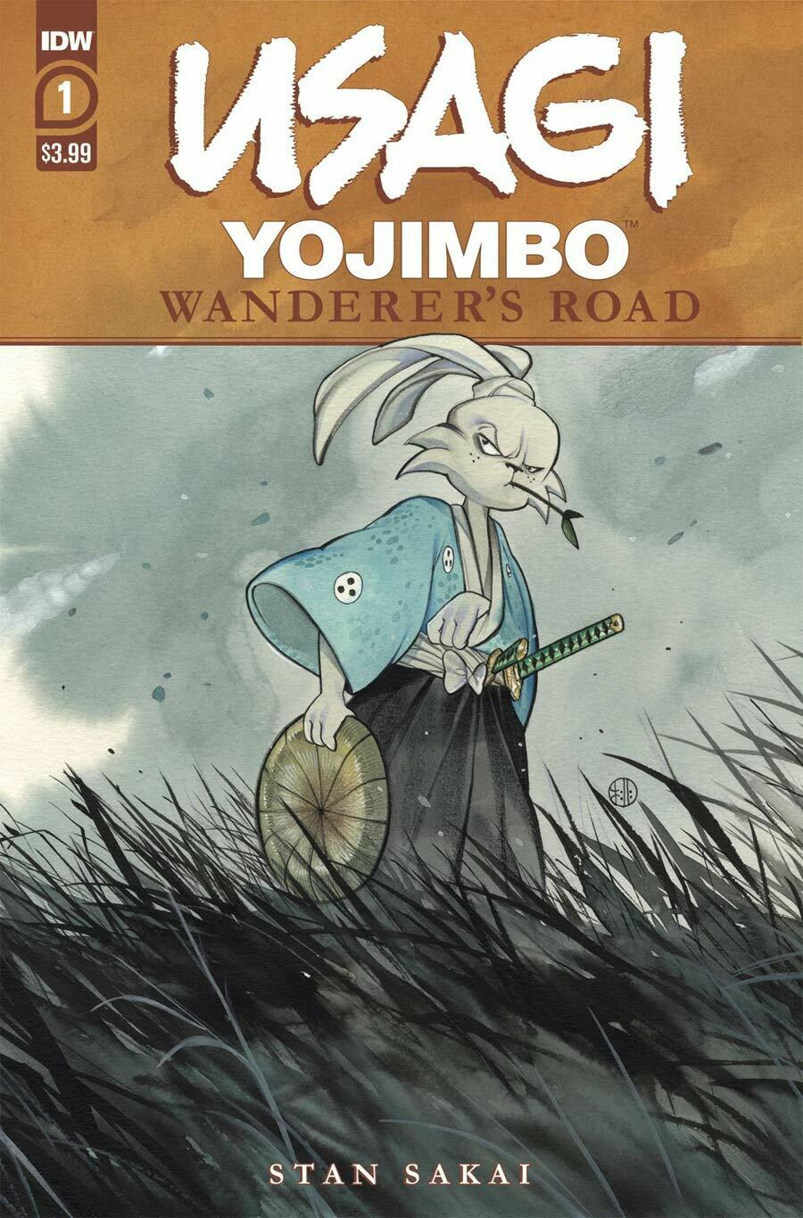 Usagi Yojimbo Wanderer's Road #1 Peach Momoko 1st Print