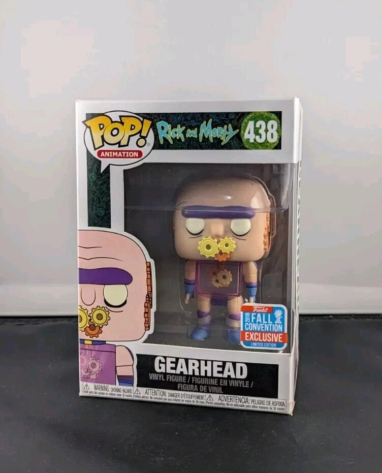 Funko POP! Gearhead #438 Rick and Morty 2018 Fall Con Edition
