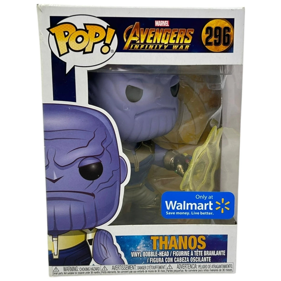 Funko POP! Avengers Infinity War Thanos #296 Walmart Exclusive