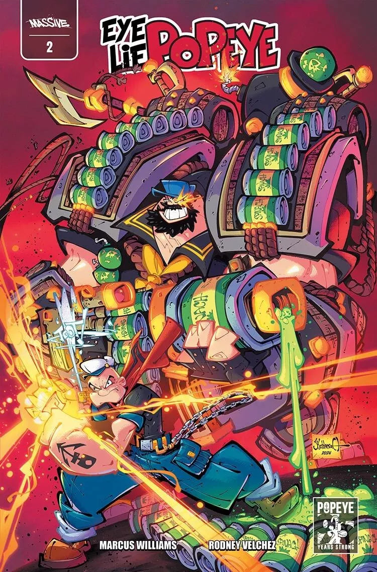 Eye Lie Popeye #2 (Of 5) CVR D Duenas