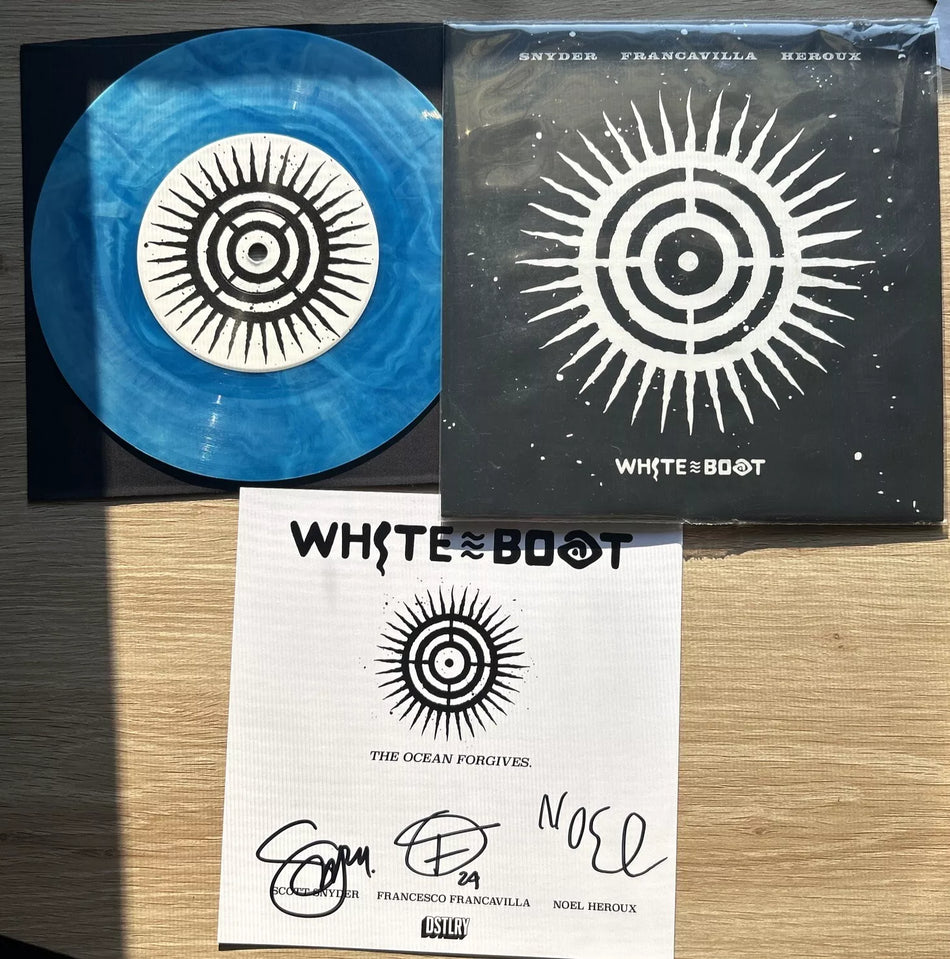 WHITE BOAT #1 7 INCH VINYL SIGNED