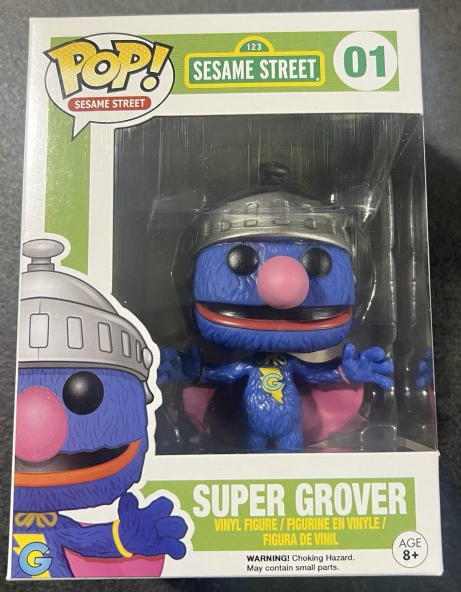 Funko POP! Super Grover #01 Sesame Street