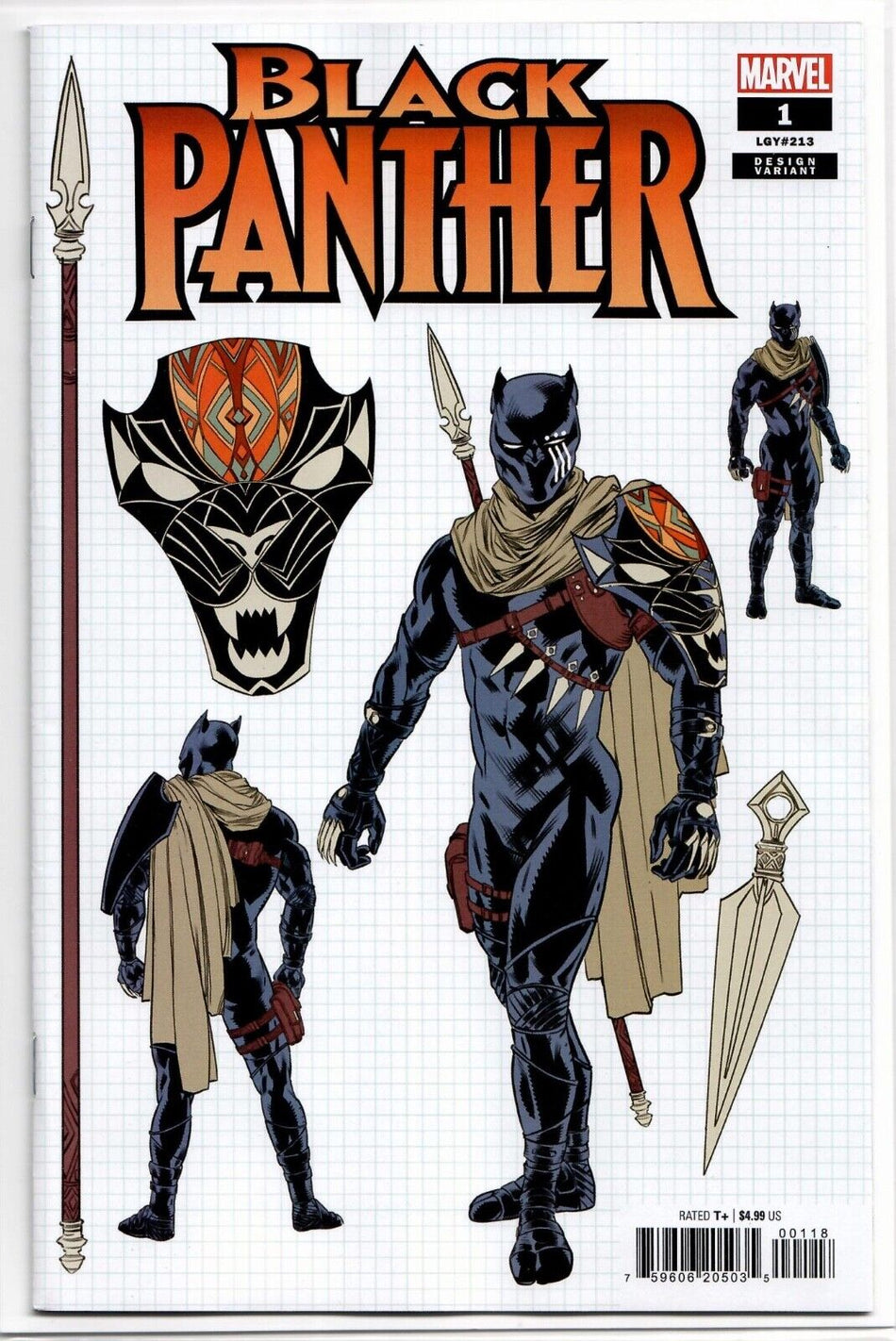 Black Panther 1 1:10 Chris Allen Design Variant