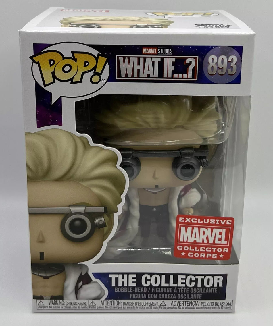 Funko Pop! Marvel Studios What If..? The Collector #893 Collector Corps