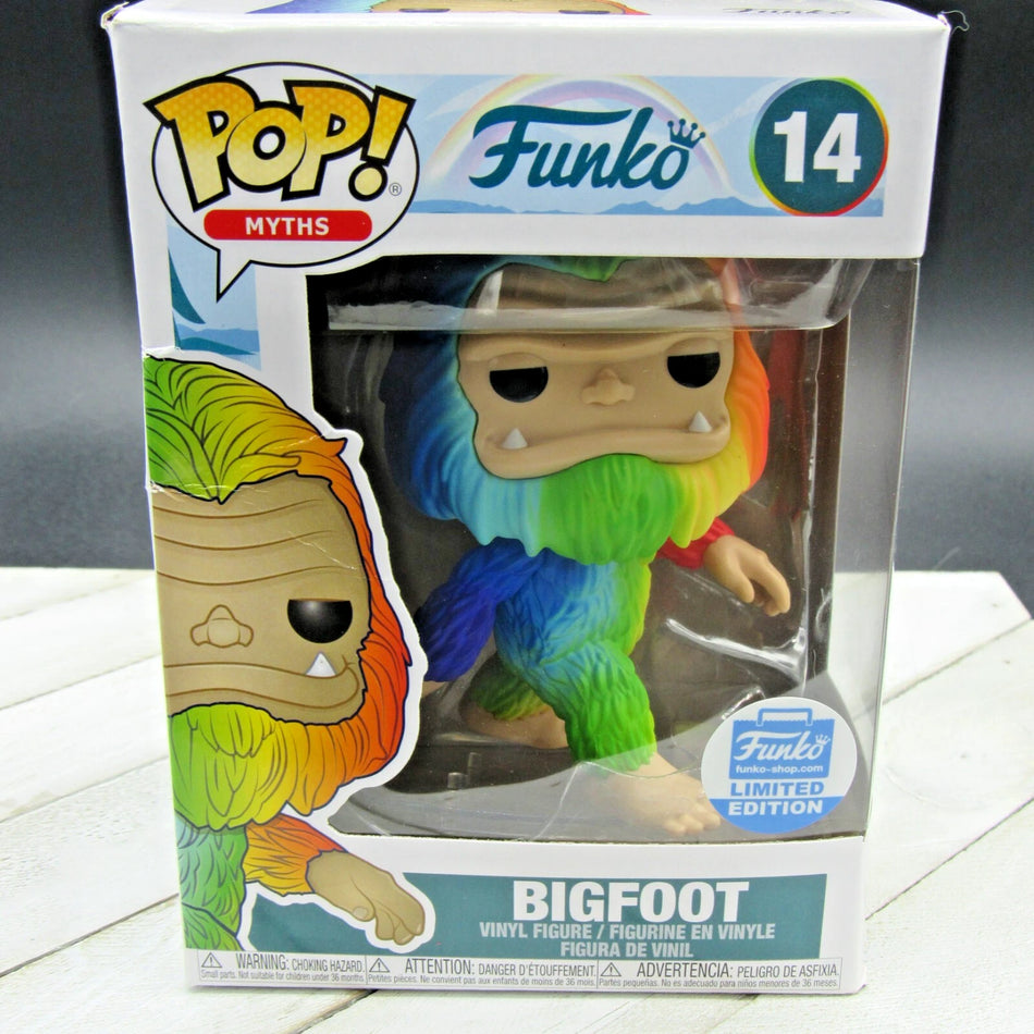 Funko POP! Bigfoot #14 Funko Shop Exclusive Rainbow