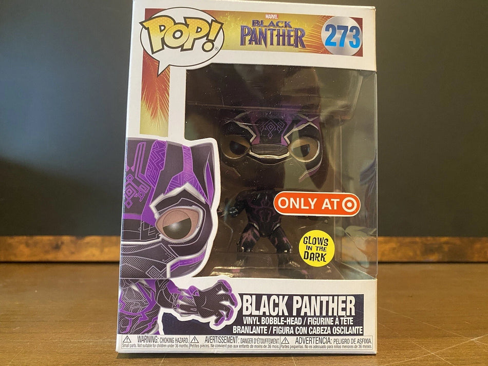 Funko Pop! Black Panther #273 Target Glow in the Dark Exclusive
