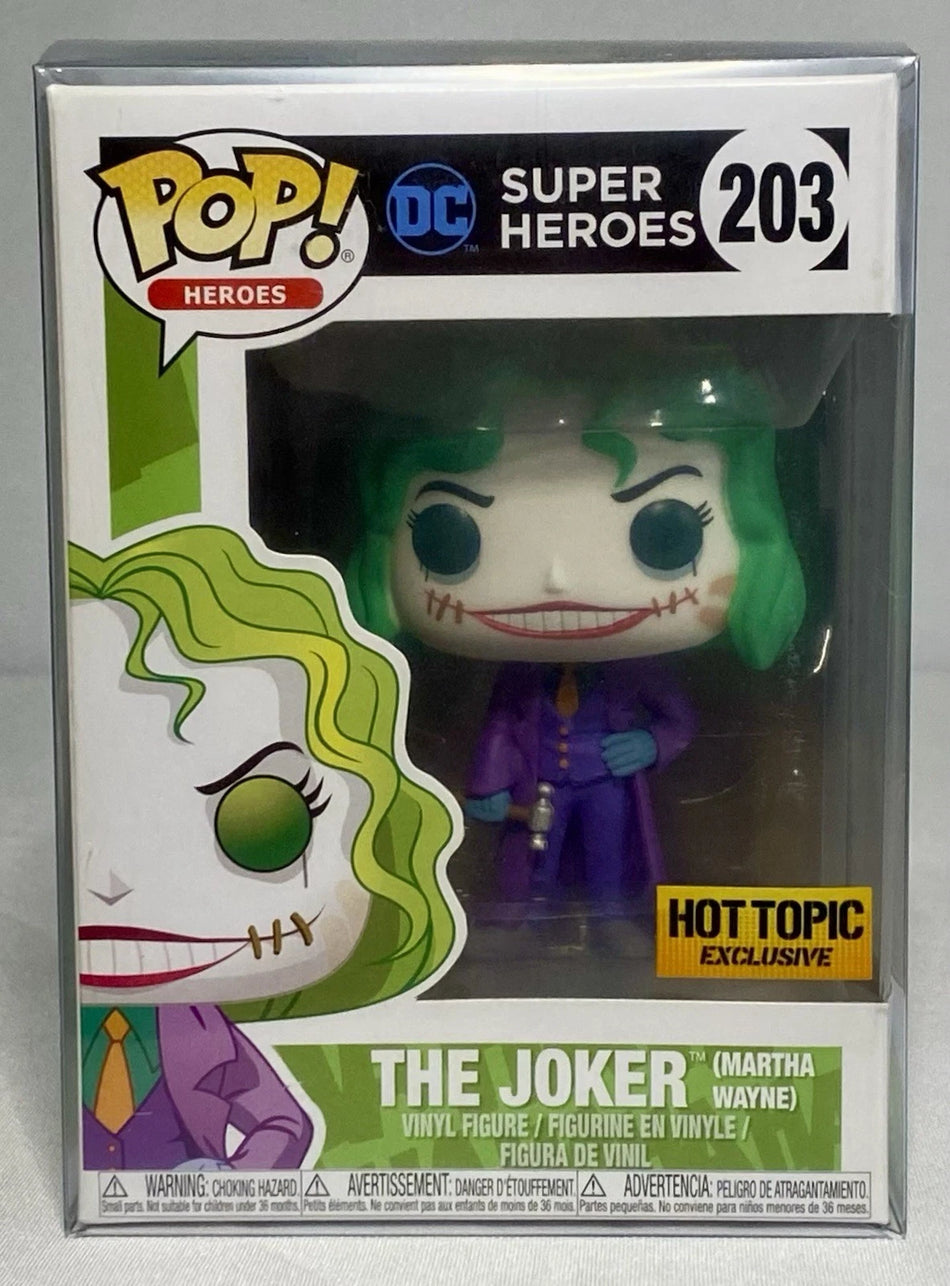 Funko Pop! The Joker (Martha Wayne) #203 Hot Topic Exclusive