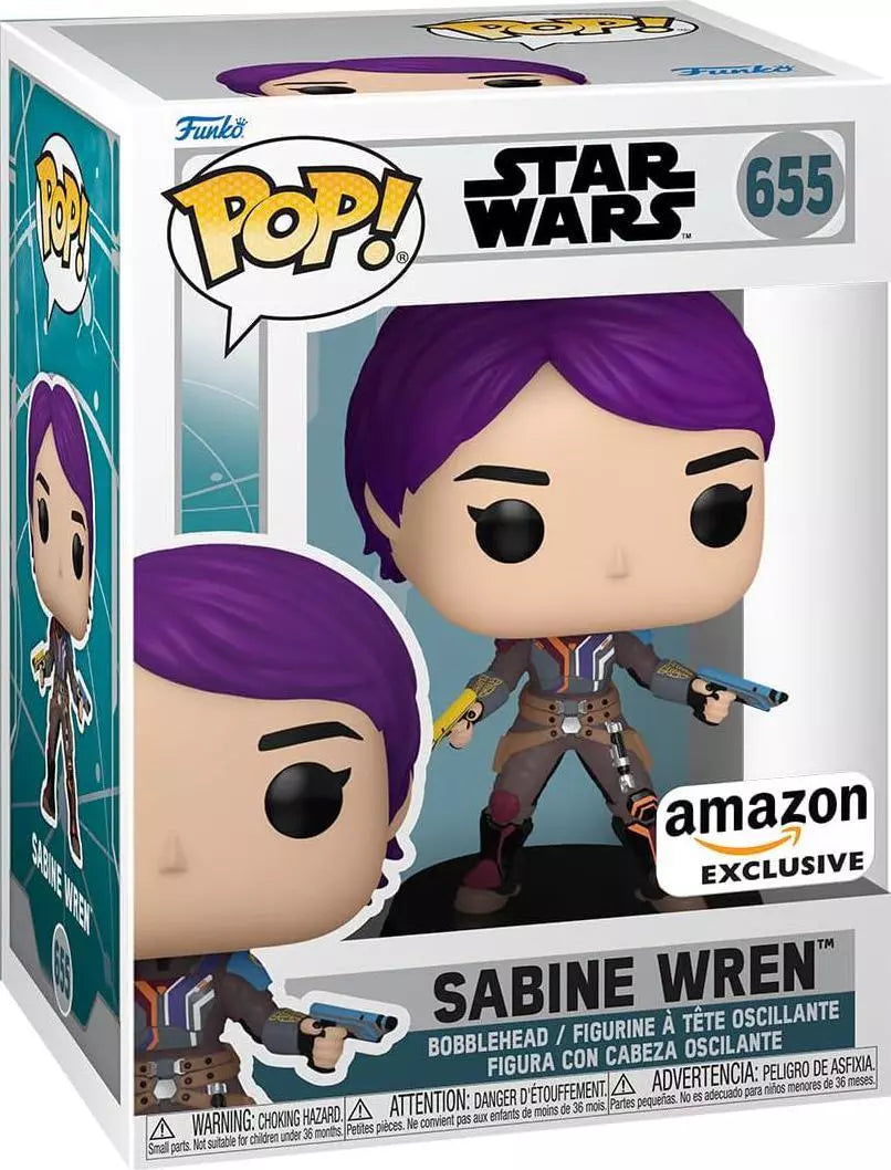 Funko POP! Star Wars: Ahsoka TV - Sabine Wren - Glow in The Dark