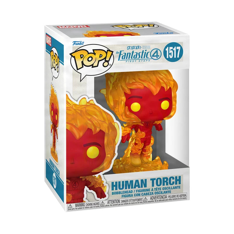 Funko Pop! The Fantastic Four First Steps Human Torch #1517