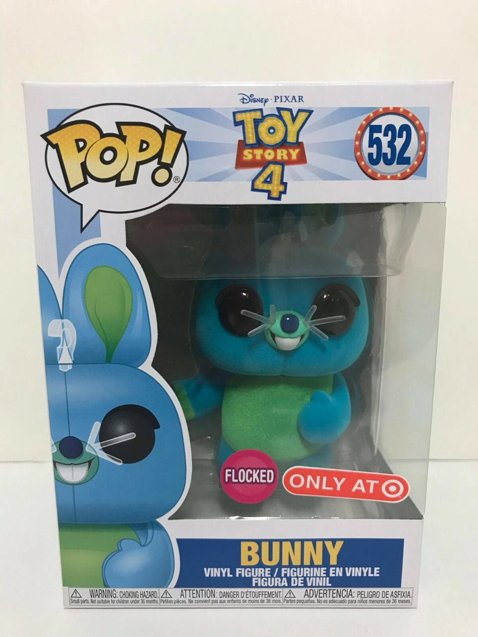 Funko Pop! Disney Pixar Toy Story 4 #532 Bunny Flocked Target Exclusive