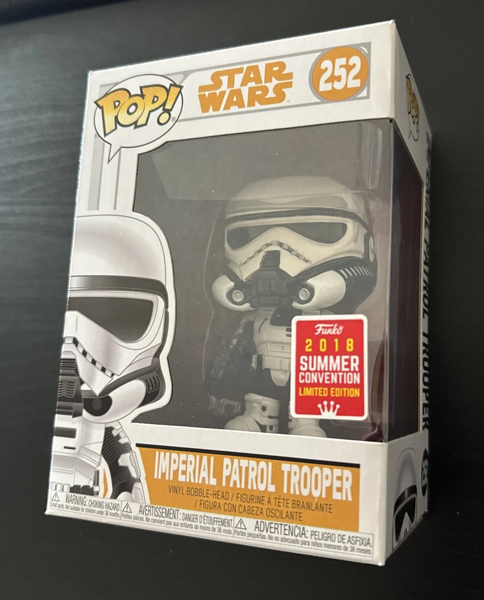 Funko Pop! Star Wars Imperial Patrol Trooper #252 2018 Summer Convention Exclusive