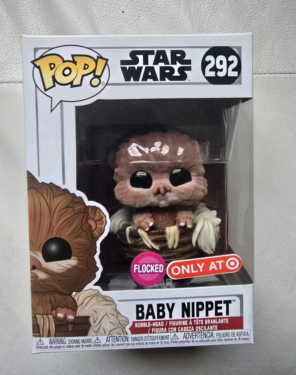Funko Pop! Star Wars Baby Nippet #292 Flocked Target Exclusive
