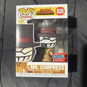 Funko Pop! Animation (MHA) My Hero Academia Mr. Compress #820 2020 Fall Con Limited Edition