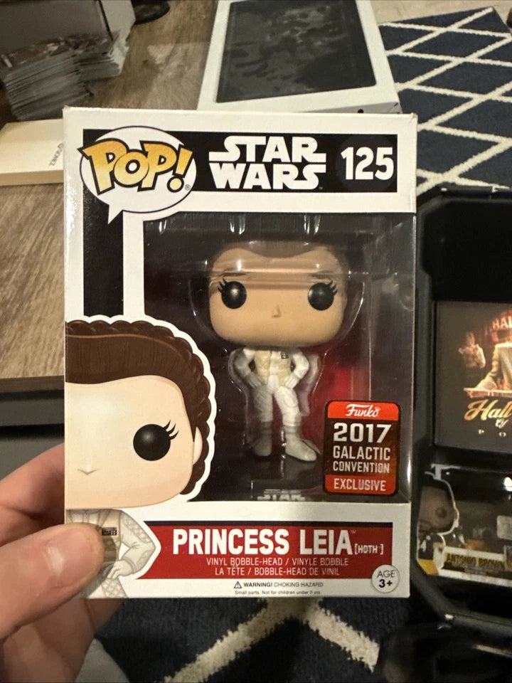 Funko Pop! Star Wars Princess Leia Hoth #125 2017 Galactic Con Excl