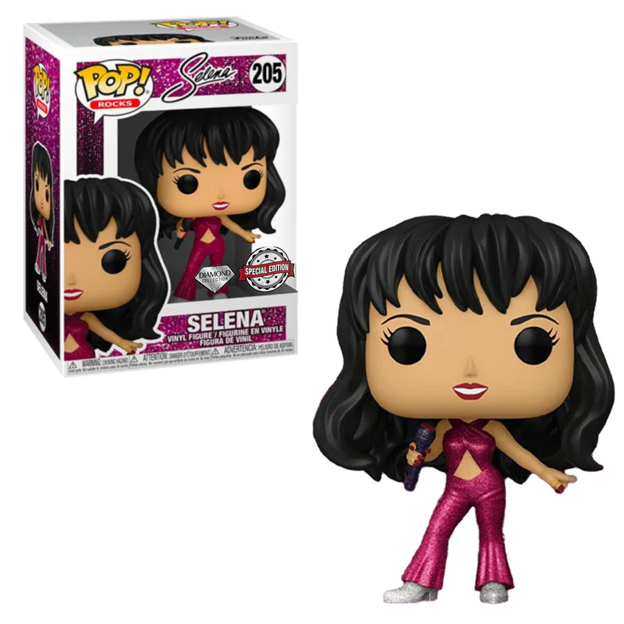 Funko Pop! Selena Burgundy Outfit Diamond Collection  #205 Special Edition Exclusive