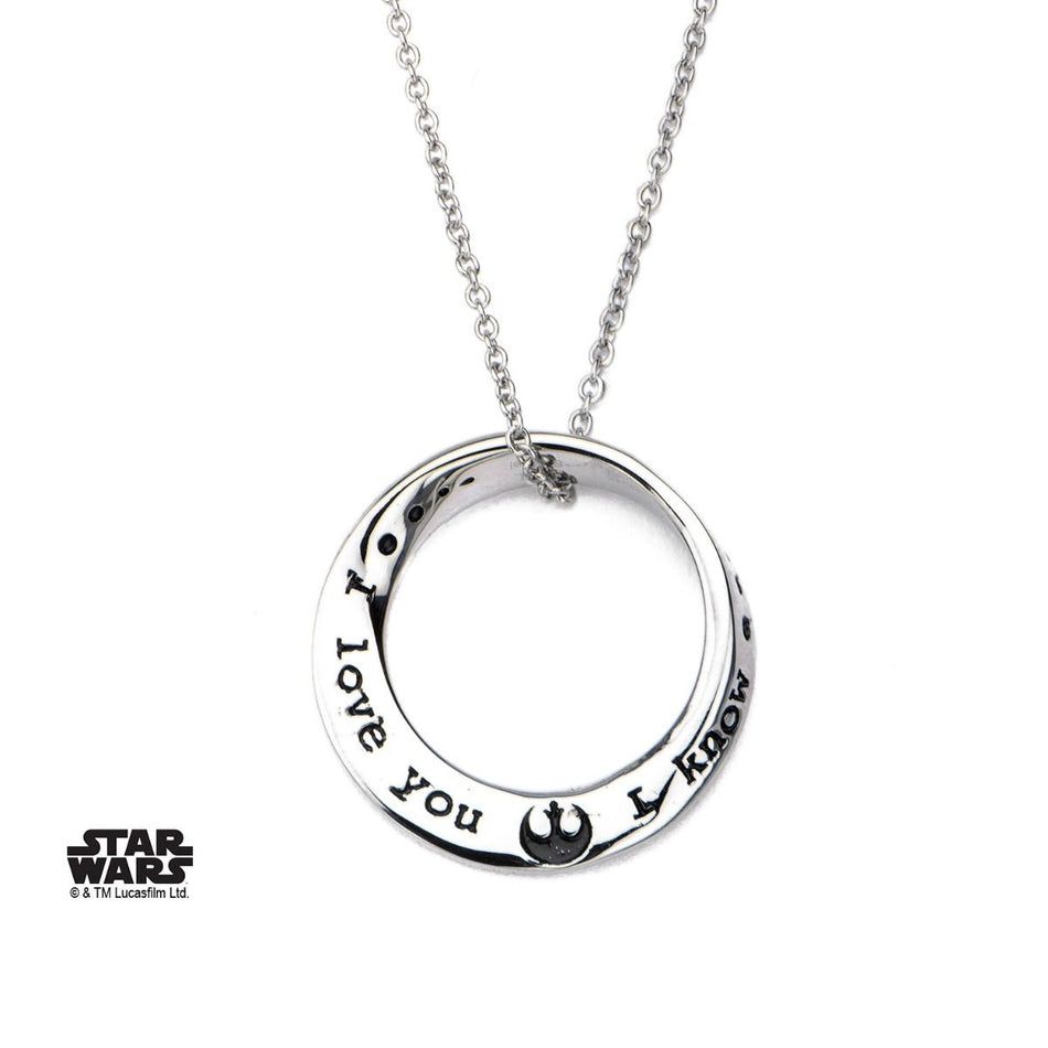 Star Wars "I love you. I know."Mobius Necklace