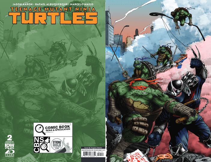 Teenage Mutant Ninja Turtles #2 Yevgeny Sokolov Exclusive [Limited to 500]