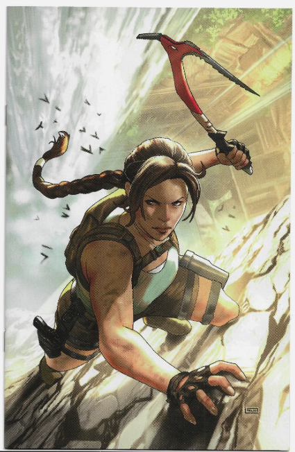 Tomb Raider: Sacred Artifacts #1 Virgin Taurin Clarke Variant One Per Store