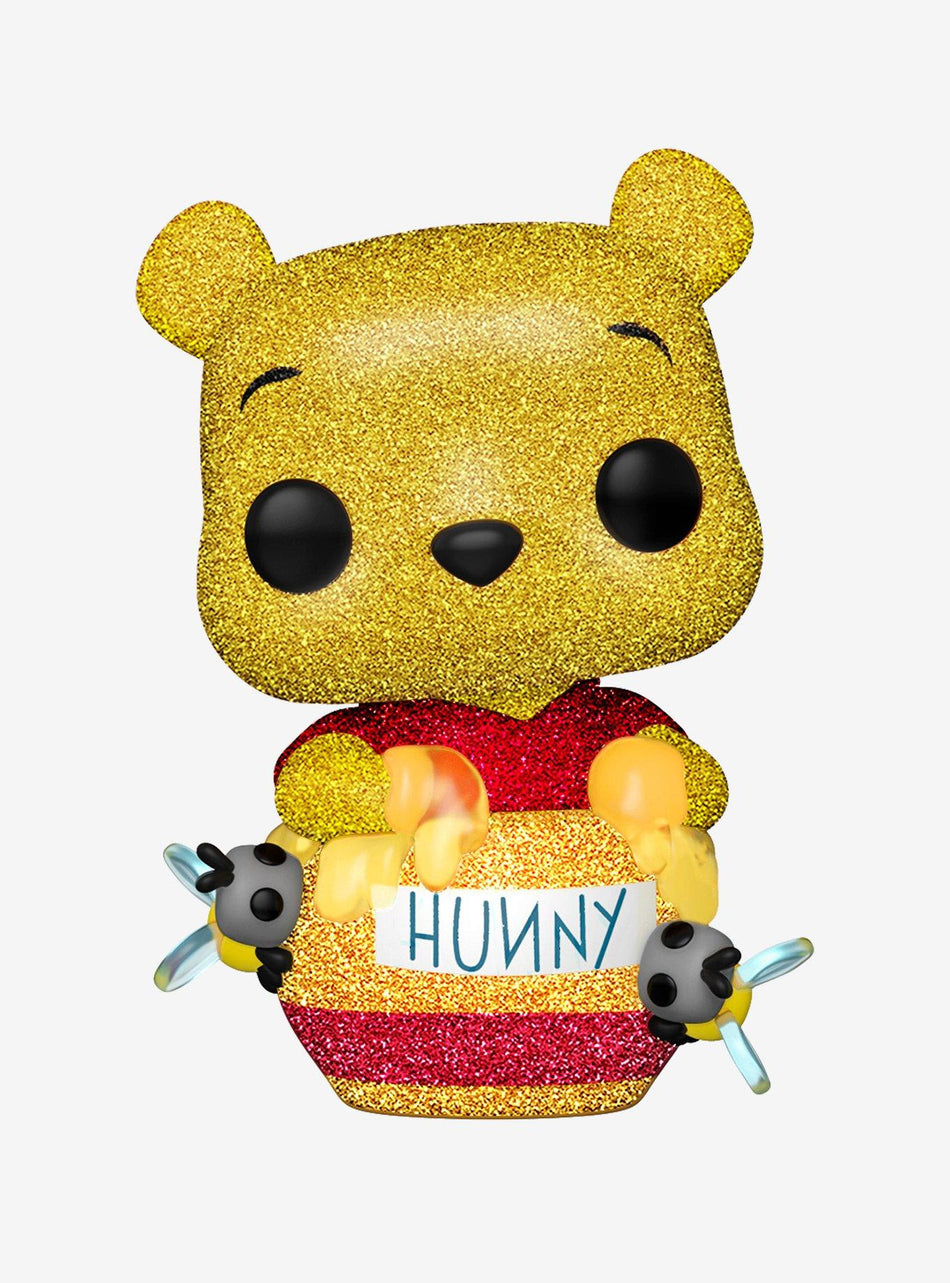 Funko Pop! Winnie The Pooh #1104 Diamond Hot Topic Exclusive + Protector