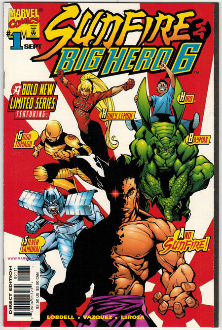 Photo of Sunfire & Big Hero 6 (1998) Issue 1 (1st App Big Hero 6) - Near Mint Comic sold by Stronghold Collectibles