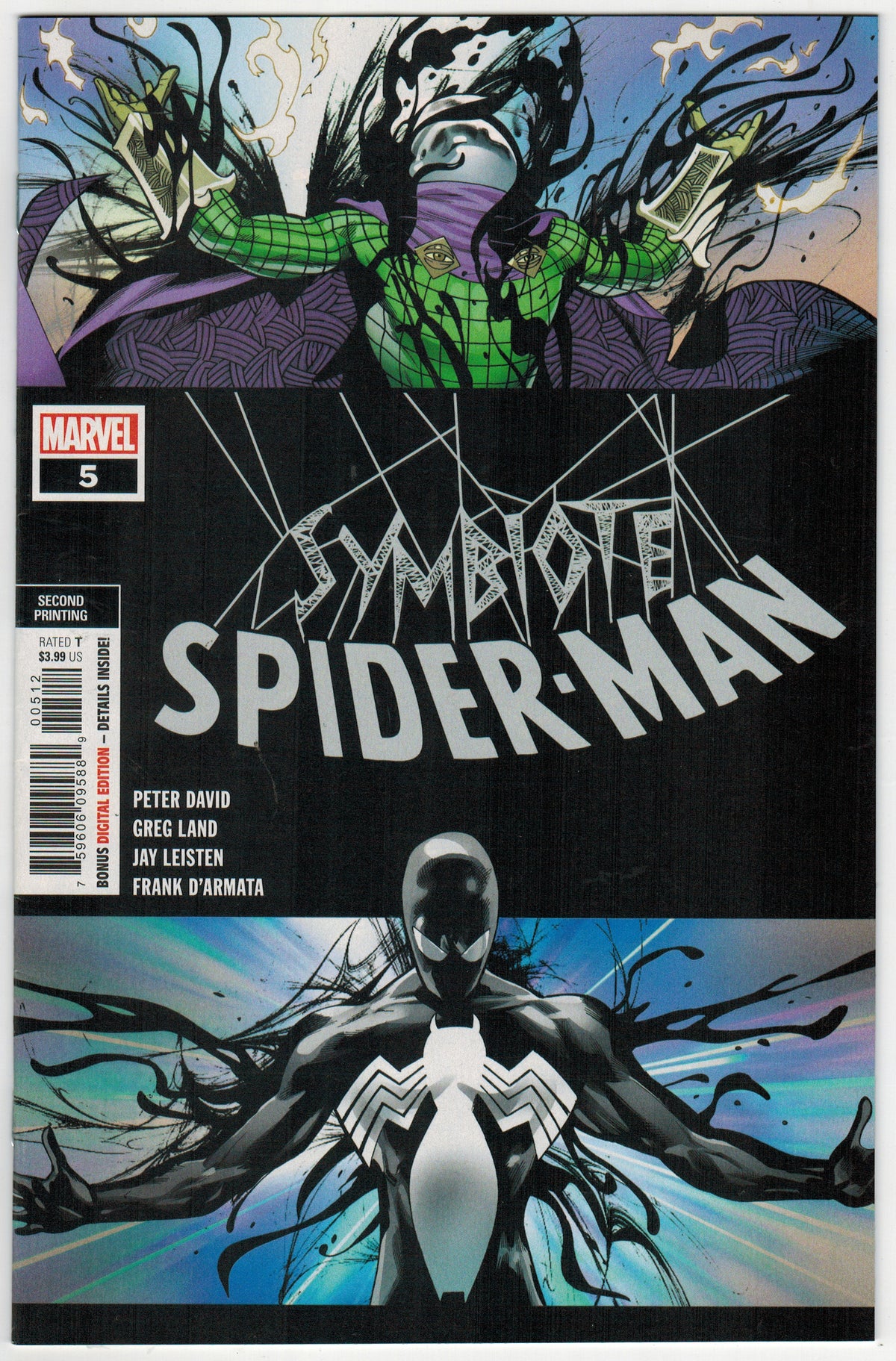 Photo of Symbiote Spider-Man, Vol. 1 (2019) Issue 5B - Near Mint Comic sold by Stronghold Collectibles