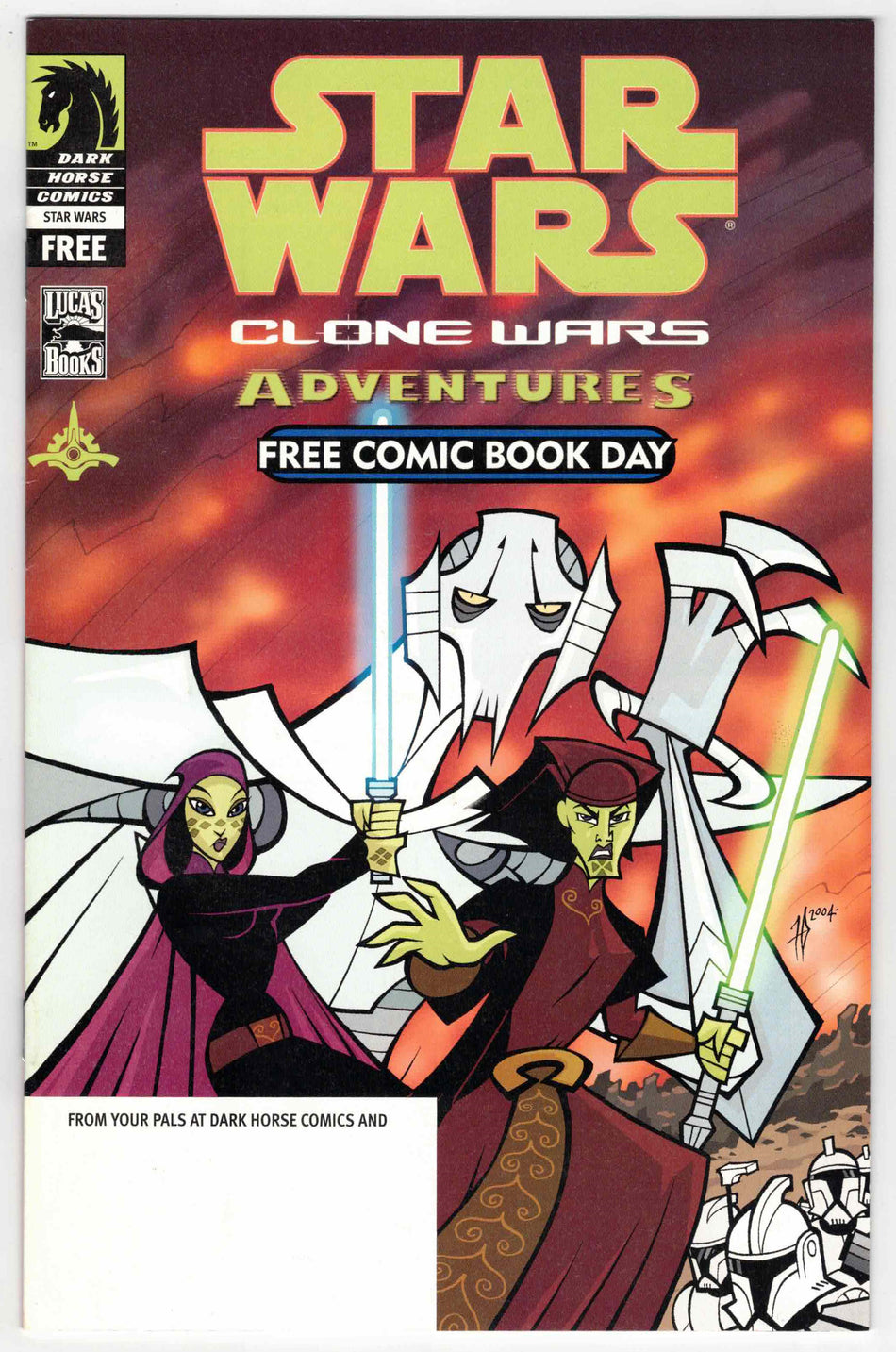 Free Comic Book Day 2004 (Star Wars: Clone Wars Adventures) (2004) Issue  - Very Fine