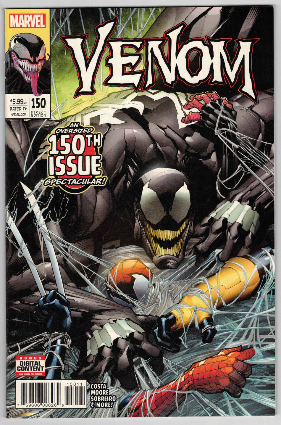 Photo of Venom, Vol. 3 (2017) Issue 150A - Near Mint Comic sold by Stronghold Collectibles