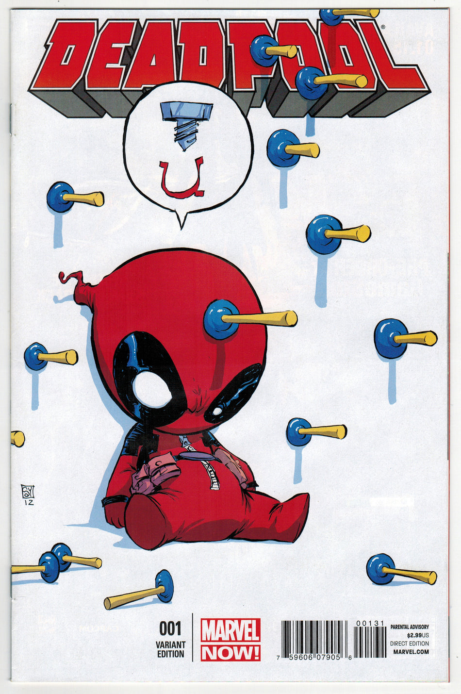 Deadpool V4 (2012) #1 Skottie Young