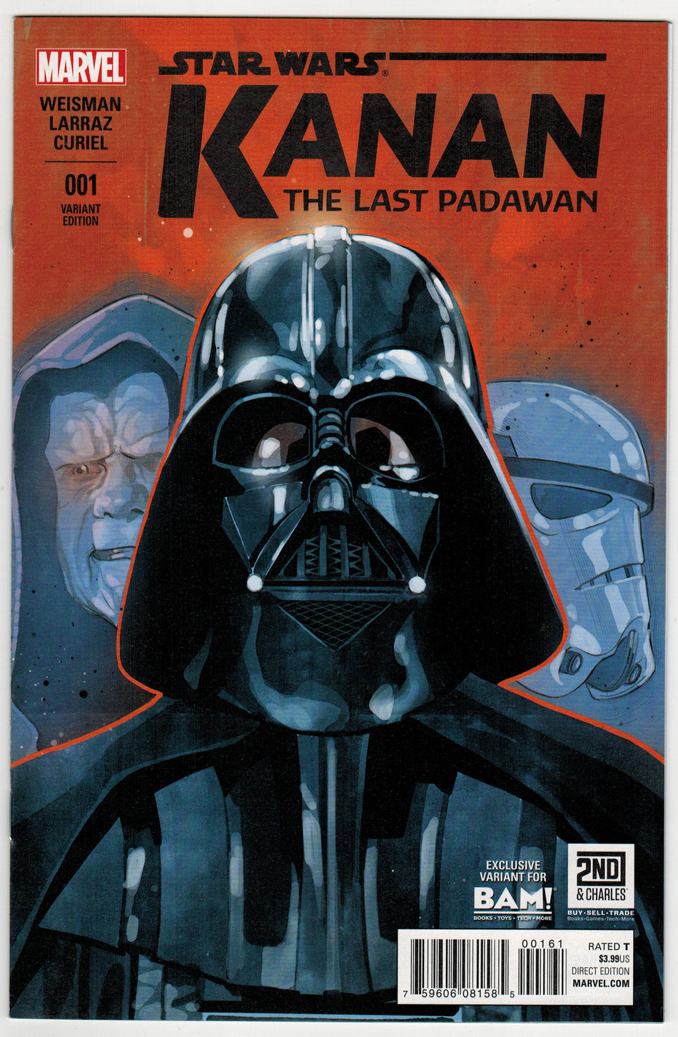 Star Wars: Kanan: The Last Padawan  (2015)  Issue 1F  Near Mint
