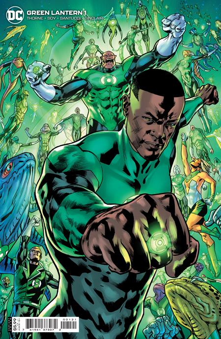 Green Lantern #1 Cvr B Bryan Hitch Card Stock Var